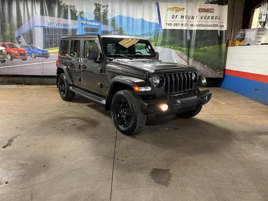 used 2021 Jeep Wrangler Unlimited car, priced at $36,899
