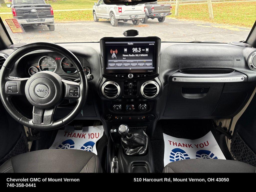 used 2017 Jeep Wrangler Unlimited car, priced at $24,455