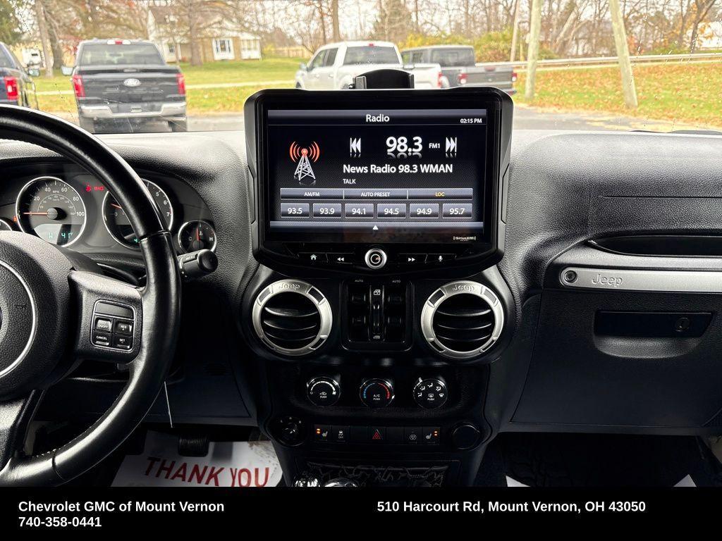 used 2017 Jeep Wrangler Unlimited car, priced at $24,455