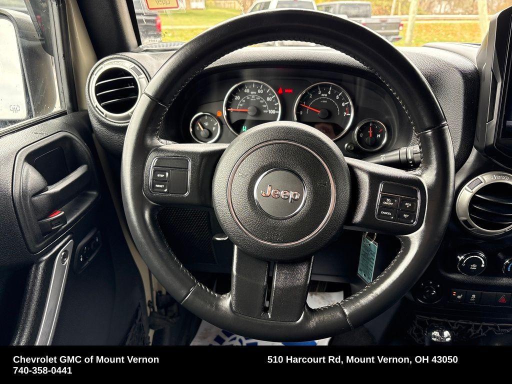 used 2017 Jeep Wrangler Unlimited car, priced at $24,455