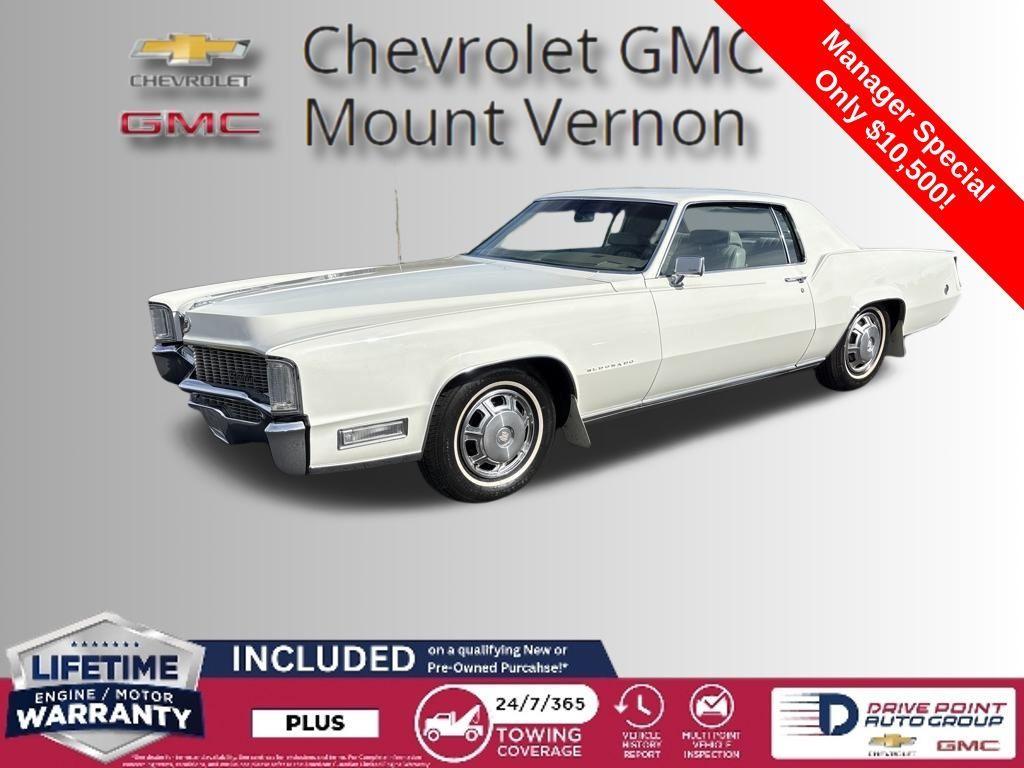 used 1969 Cadillac Eldorado car, priced at $10,500