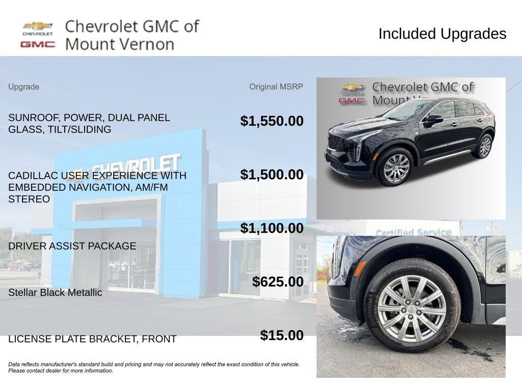 used 2023 Cadillac XT4 car, priced at $27,701