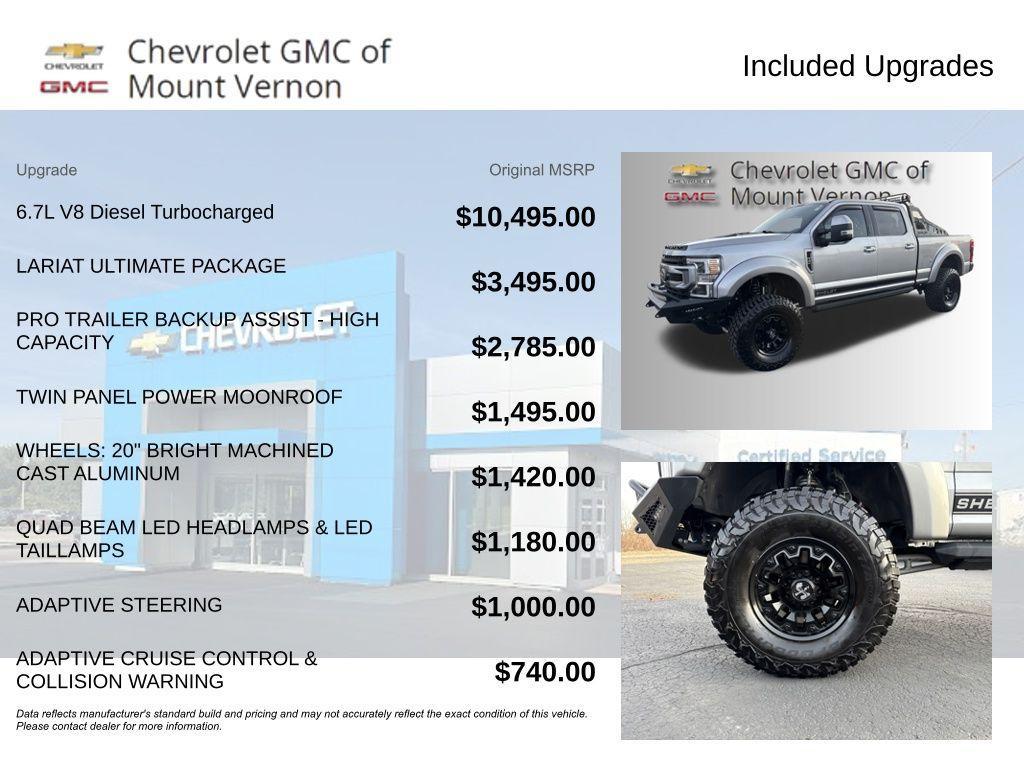 used 2021 Ford F-250 car, priced at $74,500