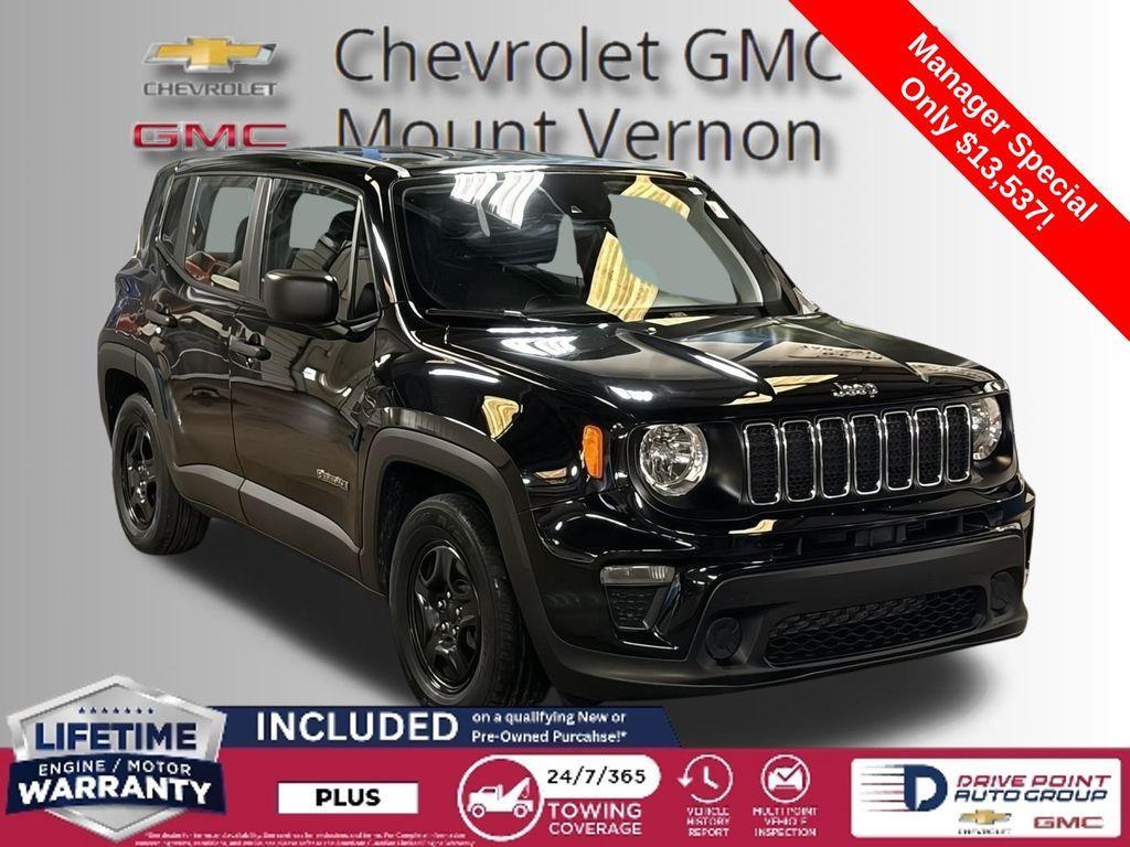 used 2021 Jeep Renegade car, priced at $13,537