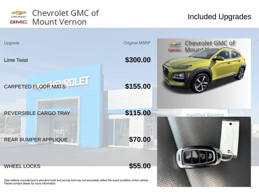 used 2020 Hyundai Kona car, priced at $14,990