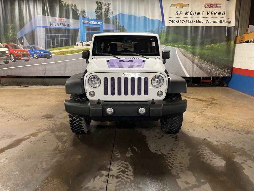 used 2015 Jeep Wrangler Unlimited car, priced at $24,396