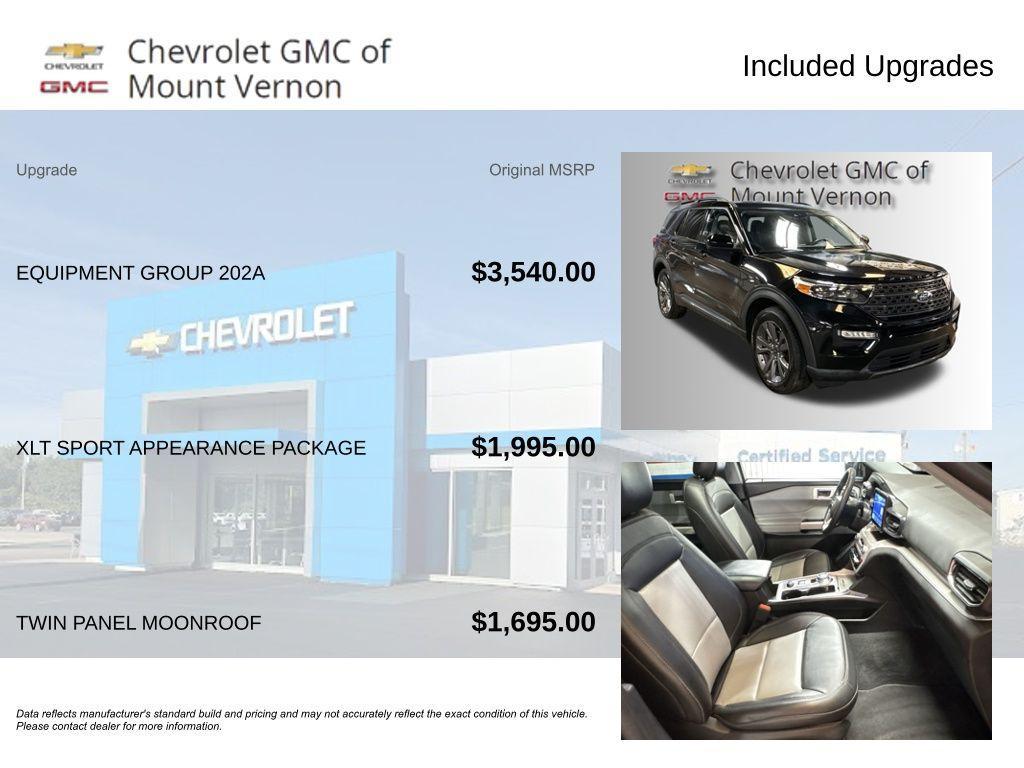 used 2024 Ford Explorer car, priced at $33,300