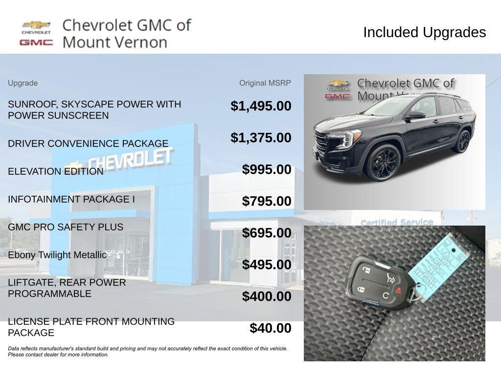 used 2022 GMC Terrain car, priced at $21,027
