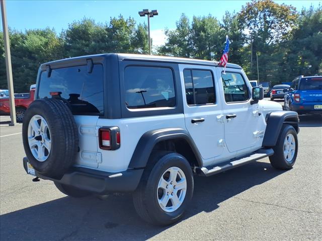 used 2021 Jeep Wrangler Unlimited car, priced at $26,369