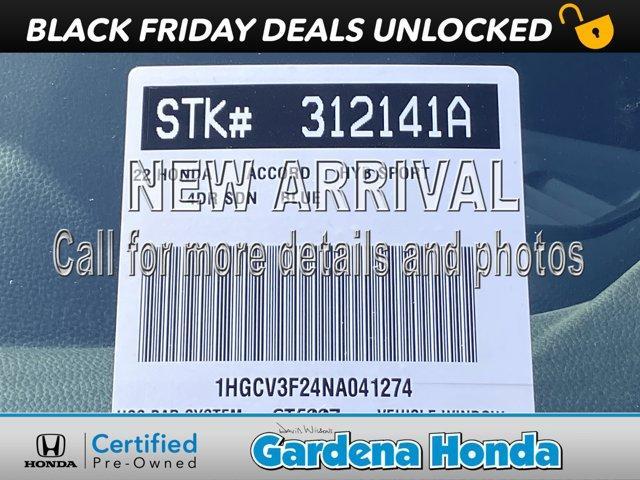 used 2022 Honda Accord Hybrid car, priced at $24,388