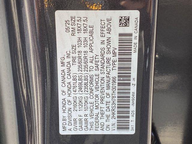 new 2026 Honda CR-V car, priced at $36,795