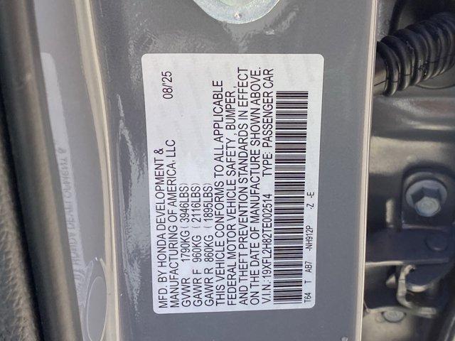 new 2026 Honda Civic car, priced at $29,445