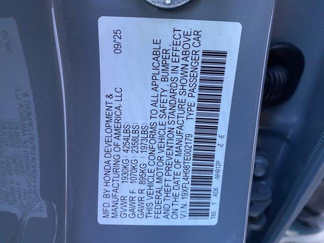 new 2026 Honda Civic car, priced at $35,145