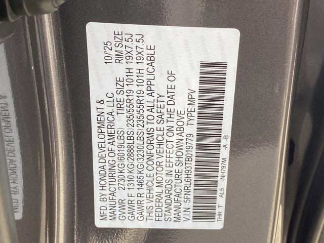 new 2026 Honda Odyssey car, priced at $53,190