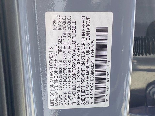 new 2025 Honda Pilot car, priced at $50,180