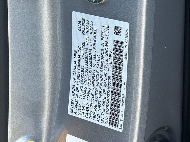 new 2025 Honda CR-V car, priced at $37,895