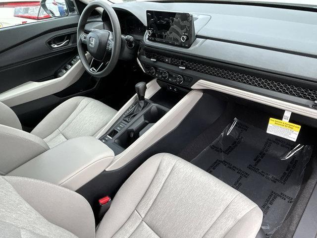 new 2025 Honda Accord car, priced at $32,165