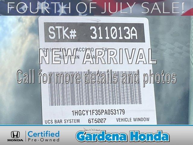 used 2023 Honda Accord car, priced at $25,388