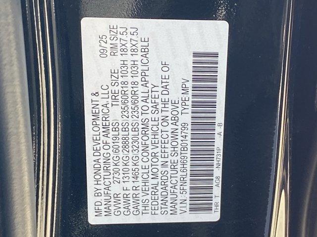 new 2026 Honda Odyssey car, priced at $44,290