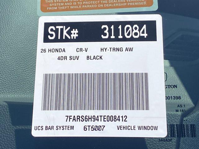 new 2026 Honda CR-V Hybrid car, priced at $43,645