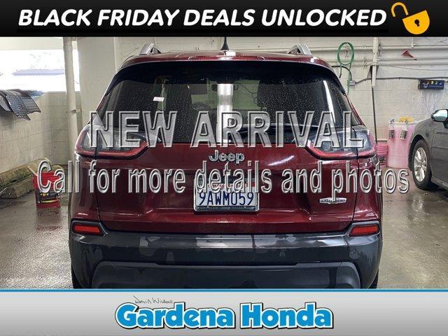 used 2021 Jeep Cherokee car, priced at $14,688
