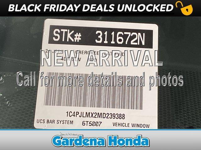 used 2021 Jeep Cherokee car, priced at $14,688