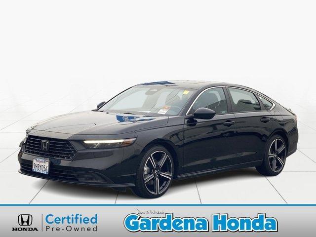 used 2023 Honda Accord Hybrid car, priced at $27,188