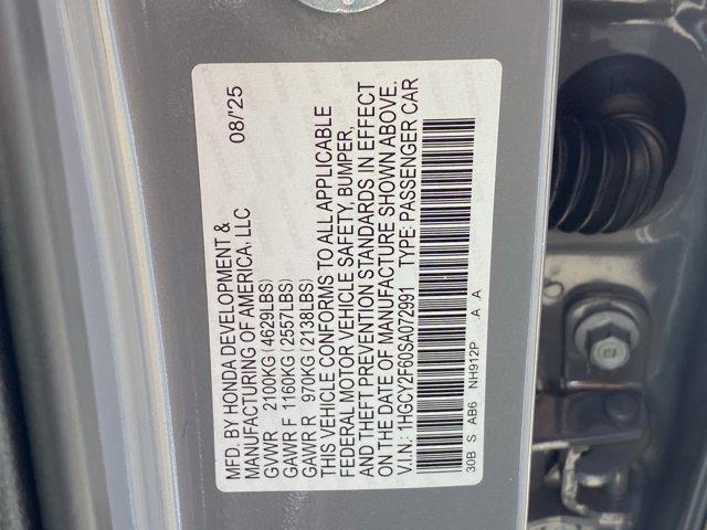 new 2025 Honda Accord Hybrid car, priced at $36,545