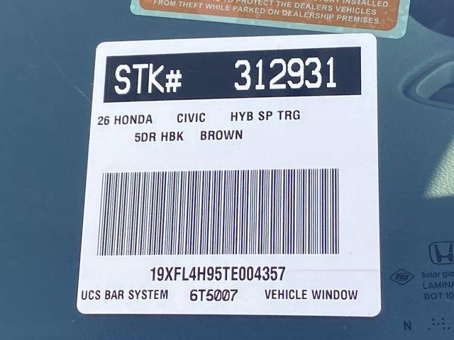 new 2026 Honda Civic car, priced at $35,145