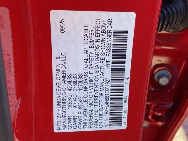 new 2026 Honda Civic Hybrid car, priced at $31,690