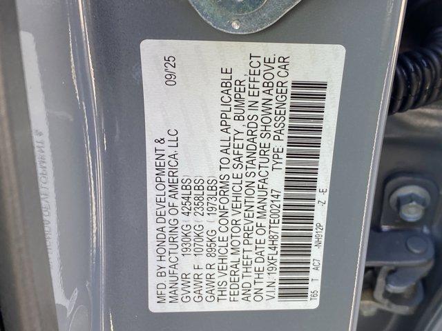 new 2026 Honda Civic Hybrid car, priced at $32,145