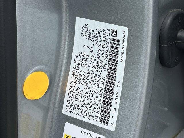 new 2025 Honda Civic Hybrid car, priced at $33,100