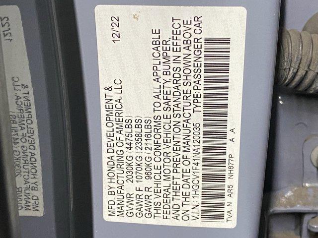 used 2022 Honda Accord car, priced at $25,388