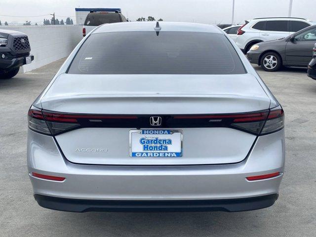 new 2025 Honda Accord car, priced at $29,445