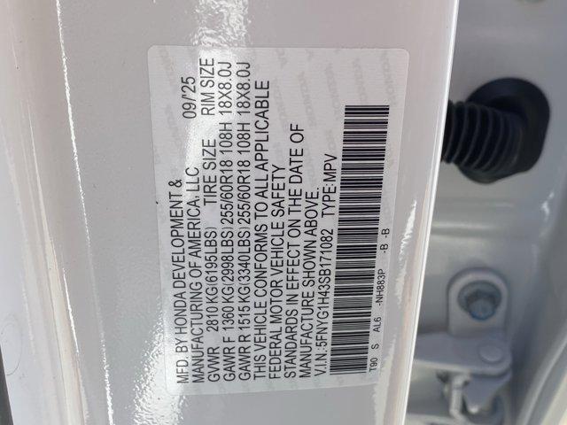 new 2025 Honda Pilot car, priced at $48,280