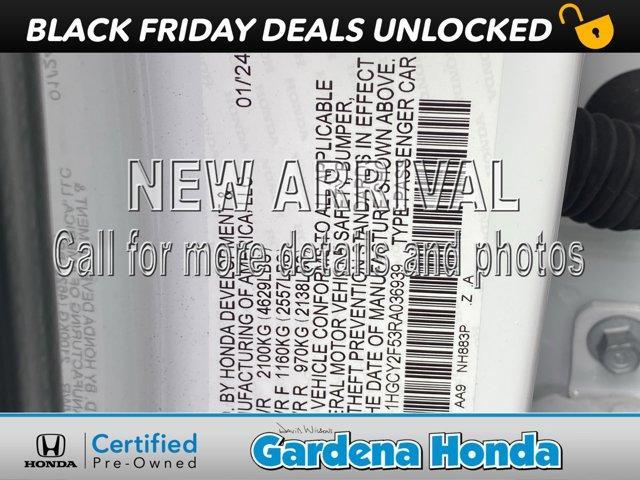 used 2024 Honda Accord Hybrid car, priced at $26,988