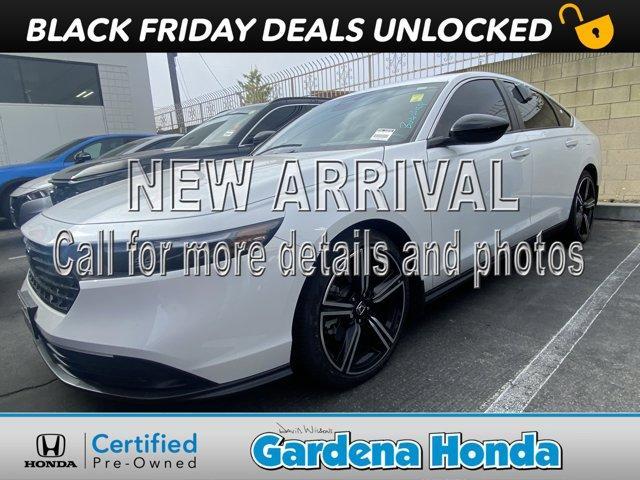 used 2024 Honda Accord Hybrid car, priced at $26,988