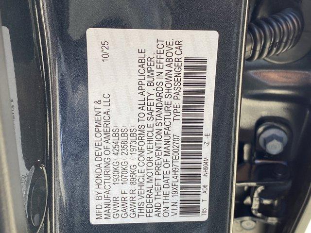 new 2026 Honda Civic car, priced at $34,690