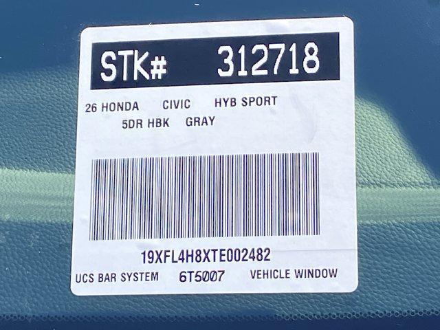 new 2026 Honda Civic Hybrid car, priced at $31,690