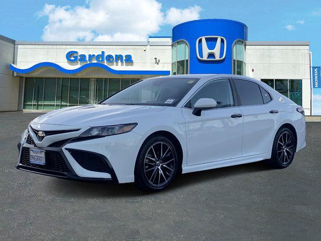 used 2021 Toyota Camry car, priced at $17,388