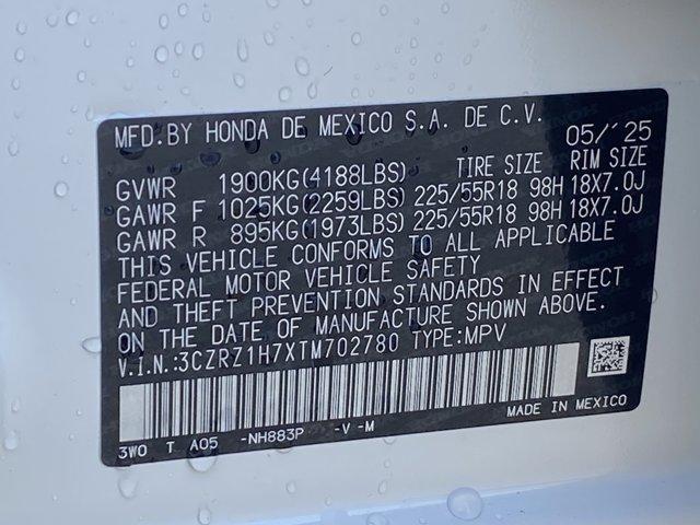 new 2026 Honda HR-V car, priced at $31,900