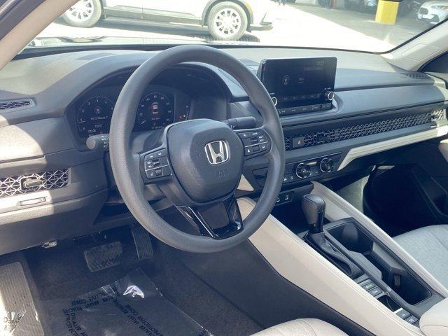 used 2025 Honda Accord car, priced at $28,488