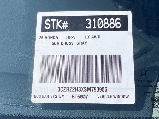 new 2025 Honda HR-V car, priced at $28,295