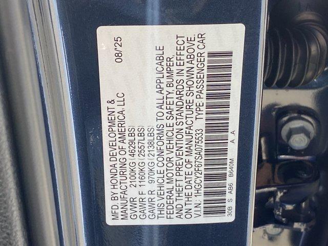 new 2025 Honda Accord Hybrid car, priced at $36,090