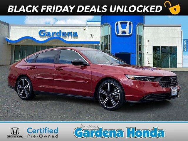 used 2023 Honda Accord Hybrid car, priced at $25,888