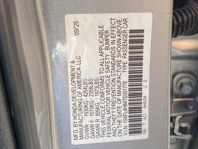 new 2026 Honda Civic Hybrid car, priced at $31,690