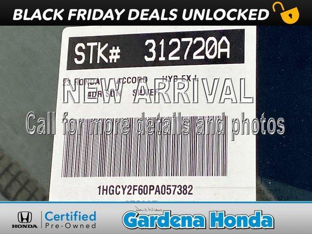 used 2023 Honda Accord Hybrid car, priced at $24,688