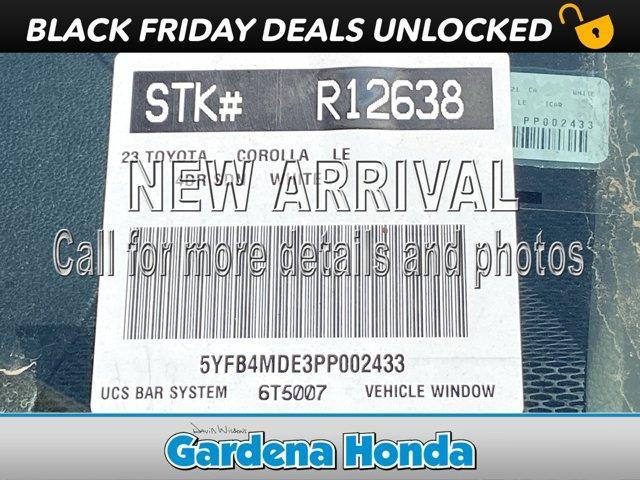 used 2023 Toyota Corolla car, priced at $17,988