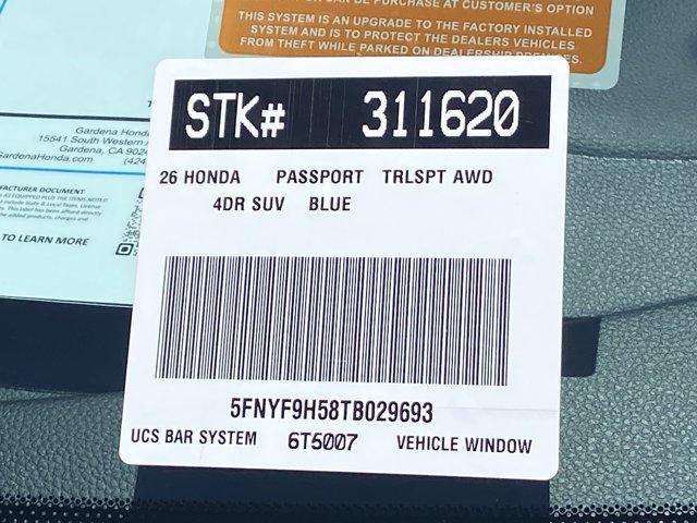 new 2026 Honda Passport car, priced at $49,900