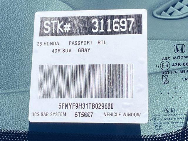 new 2026 Honda Passport car, priced at $46,710